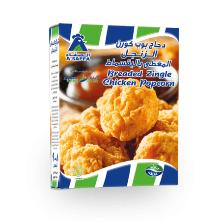 A’Saffa Breaded Zingle Chicken Popcorn