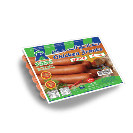 A’Saffa Chicken Franks (Spicy)